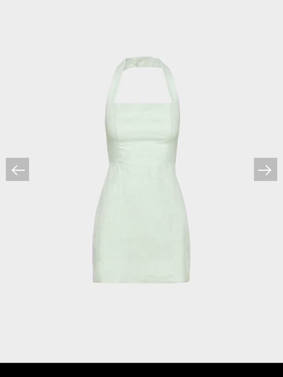 Wilfred Dresses & Skirts - Wilfred Mint Green Halter Mini Dress
